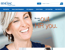 Tablet Screenshot of benetrac.com